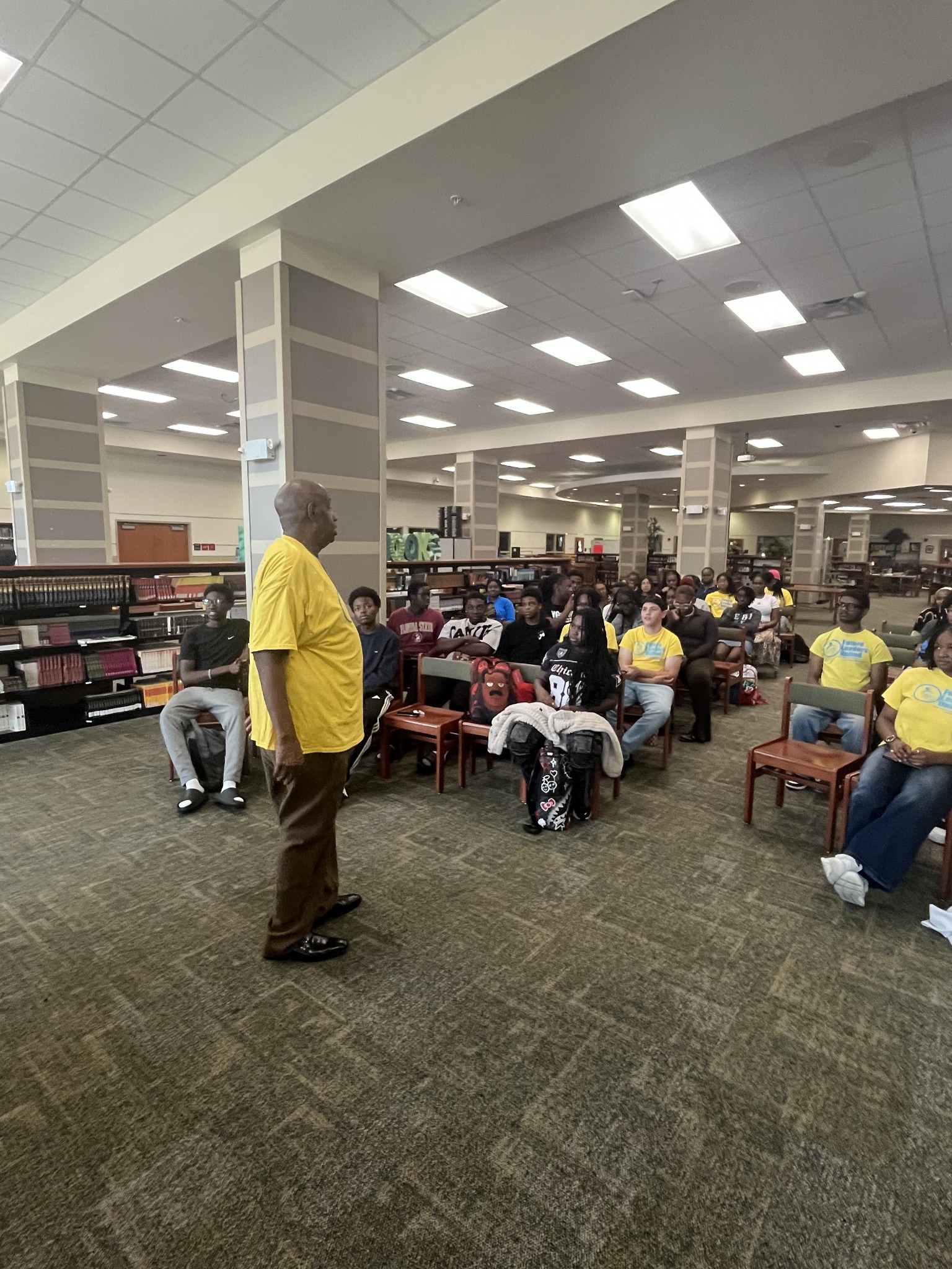 Students at a Future Leaders United session